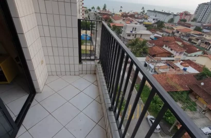 Apartamento com 2 dormitórios, 1 suíte, vista para o Mar com 83m²  a venda por R$ 470 mil-  Martim de Sá- Caraguatatuba